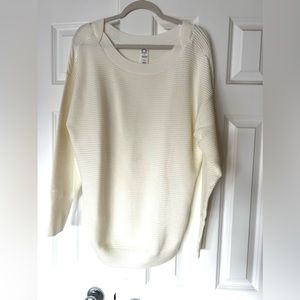 Offline by Aerie drop sleeve sweater. Off white color.  Size S. Oversized fit.